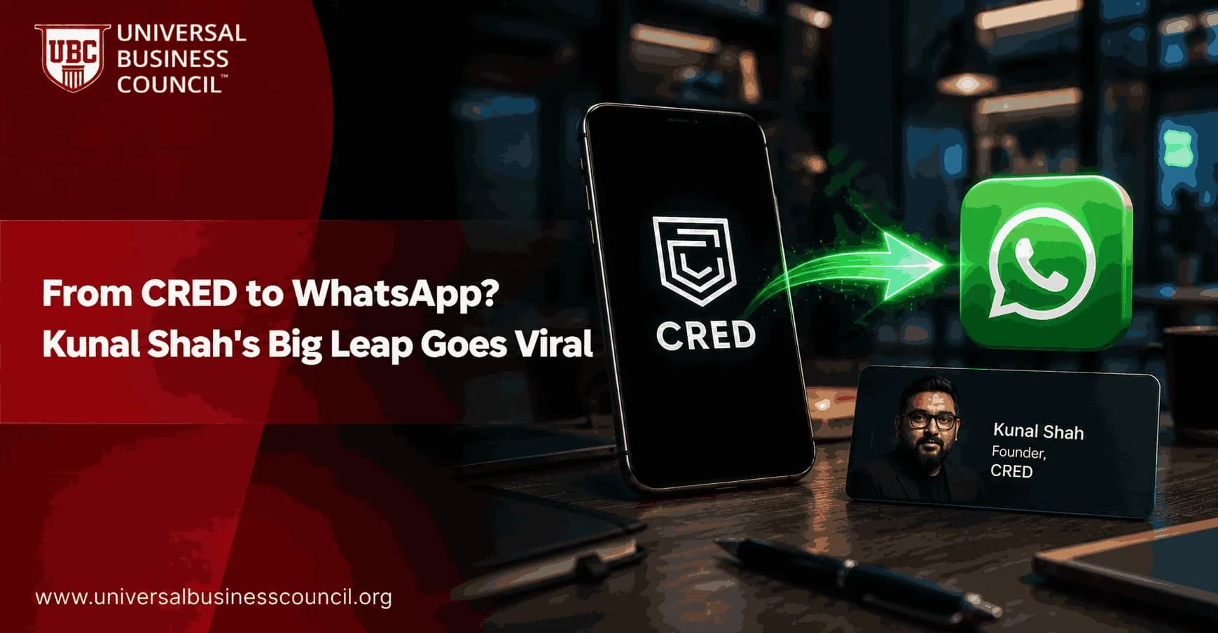 From CRED to WhatsApp Kunal Shah's Big Leap Goes Viral