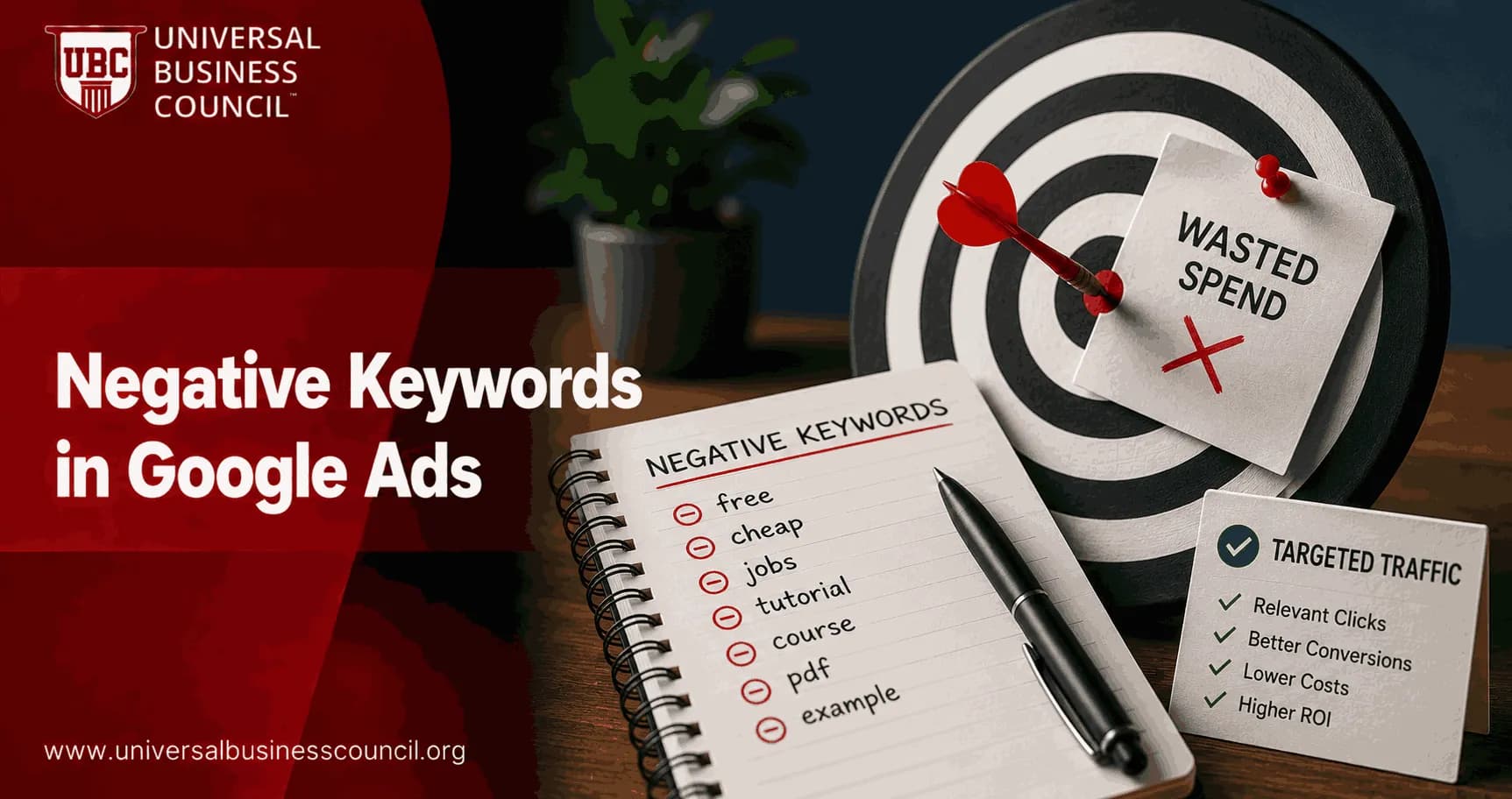 Negative Keywords in Google Ads