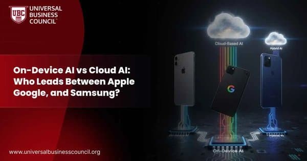 On-Device AI vs Cloud AI: Who Leads Between Apple, Google, and Samsung?
