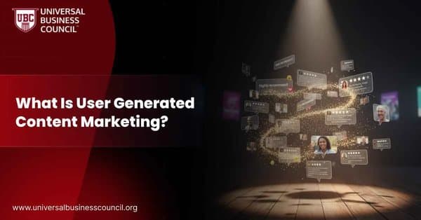 Digital visuals of user reviews and testimonials illuminated under a spotlight, representing authentic user engagement in content marketing.