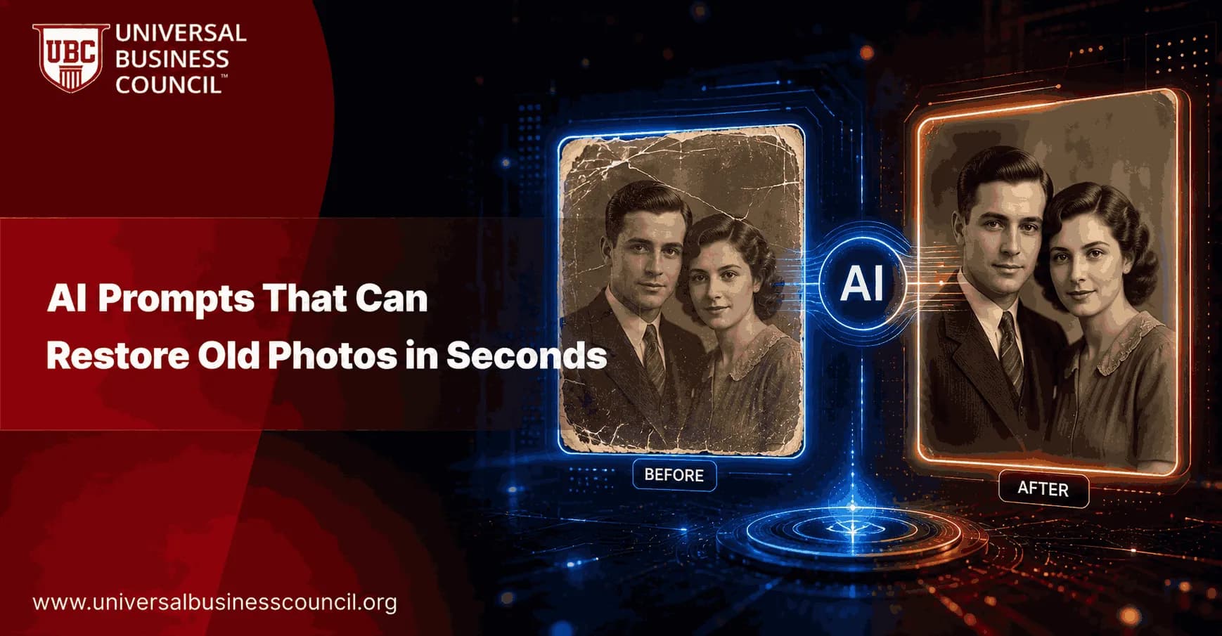 AI Prompts That Can Restore Old Photos in Seconds