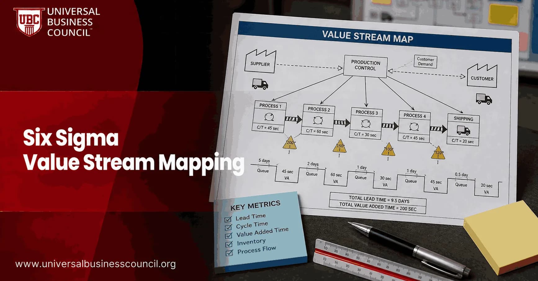 Six Sigma Value Stream Mapping