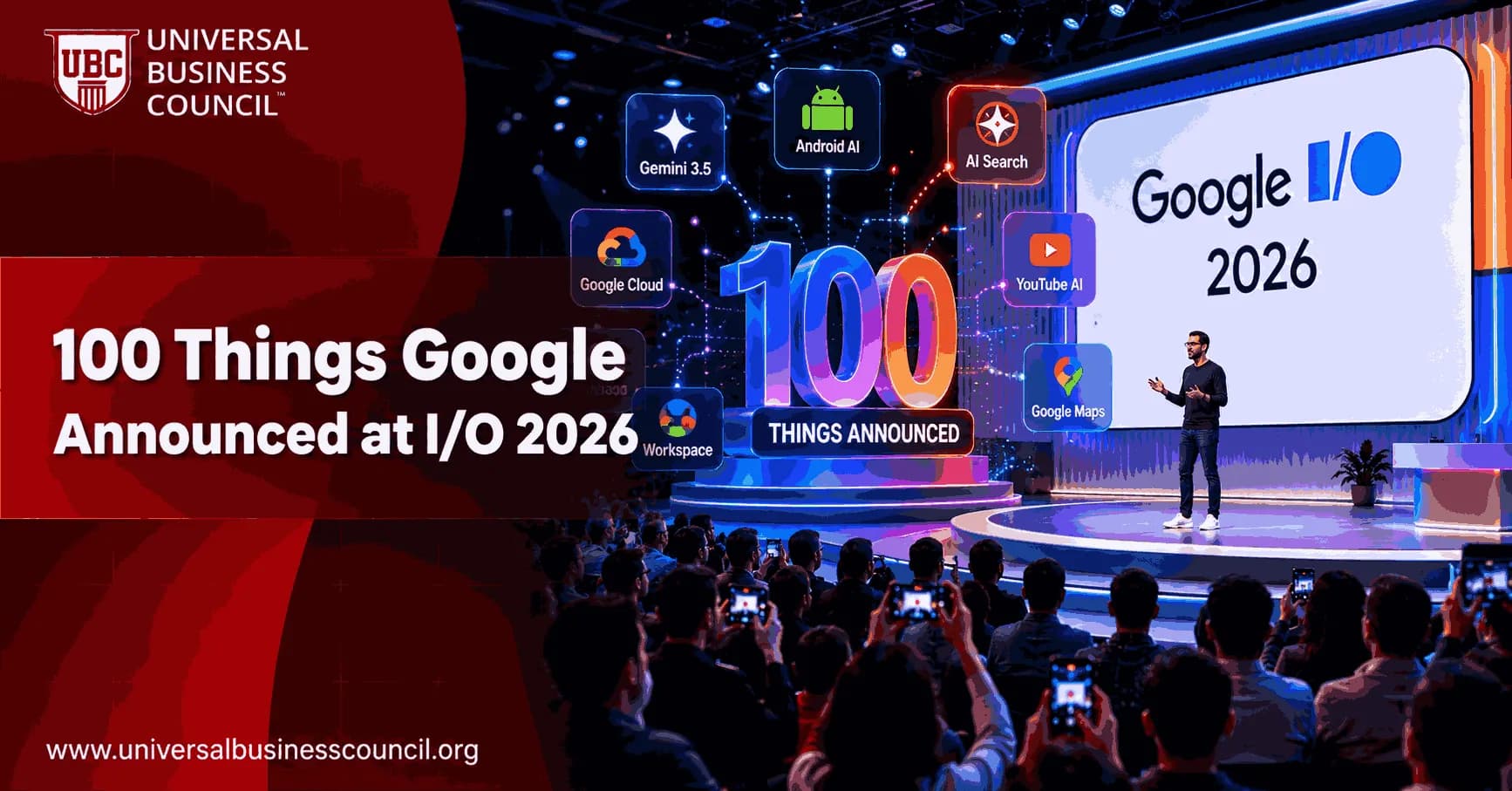 100 Things Google Announced at Google I/O 2026