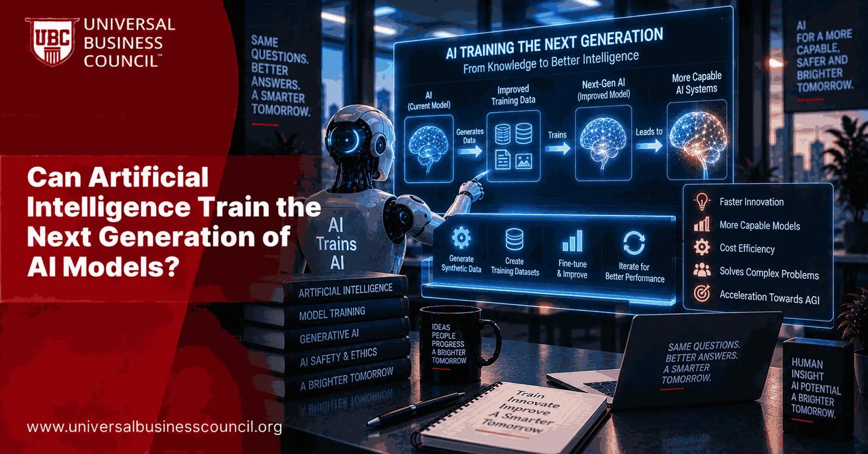 Can Artificial Intelligence Train the Next Generation of AI Models?