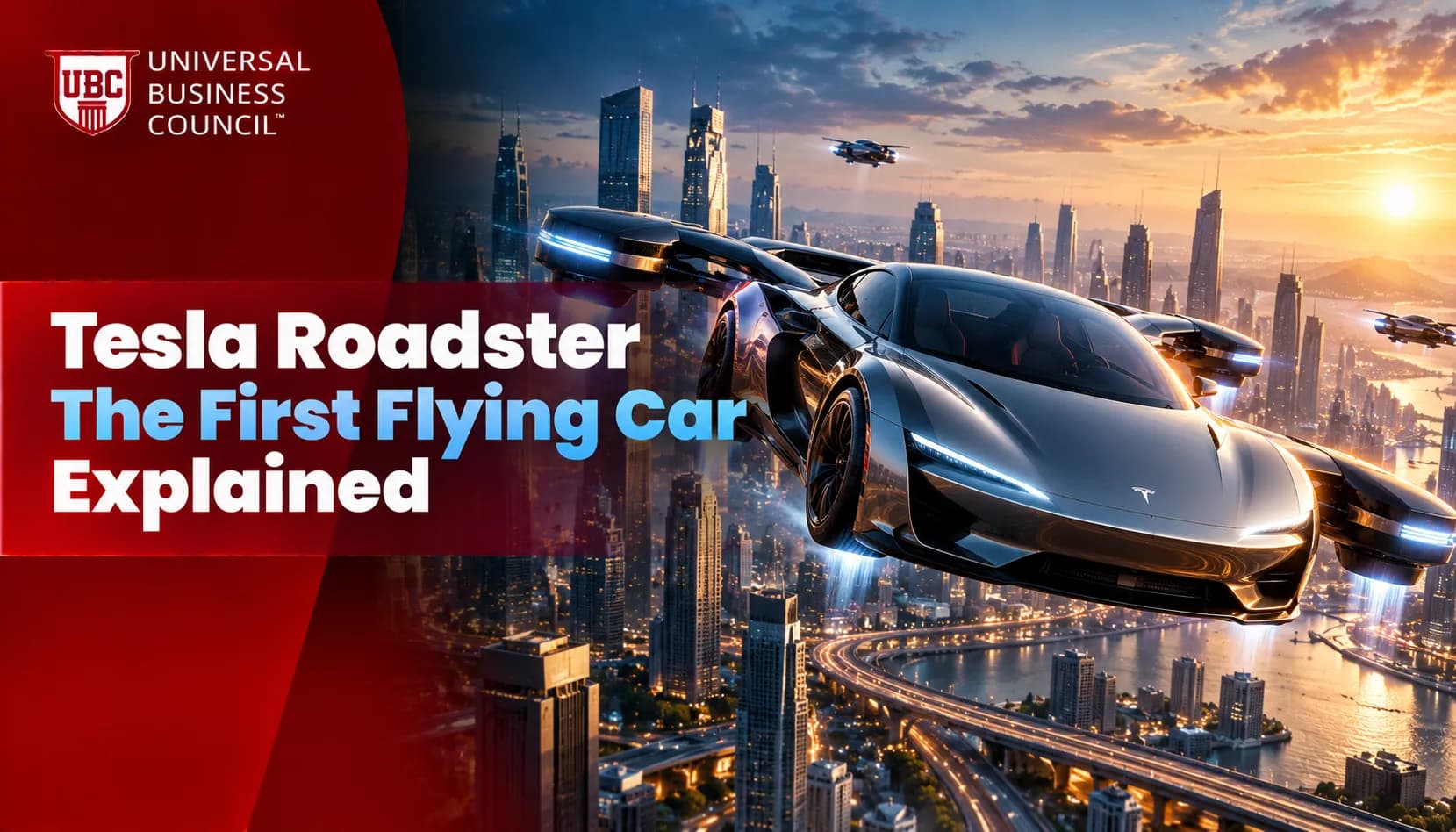 Tesla Roadster: The First Flying Car Explained