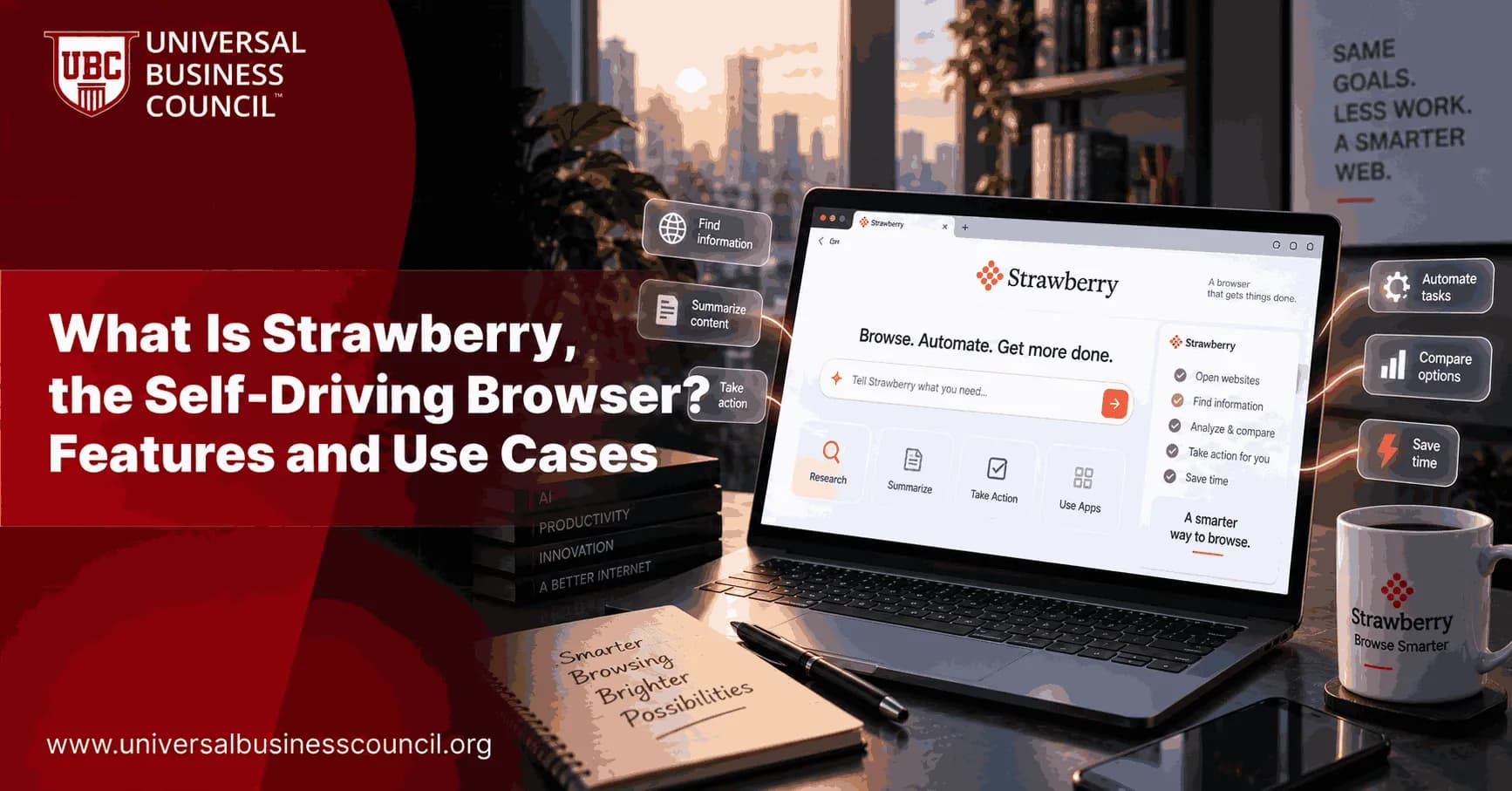 What Is Strawberry, the Self-Driving Browser Features and Use Cases