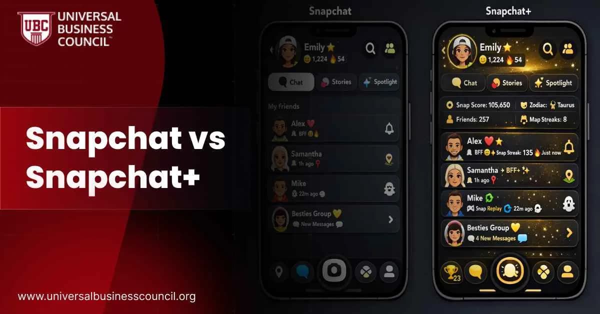 Snapchat vs Snapchat+