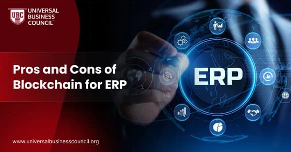 Pros and Cons of Blockchain for ERP 