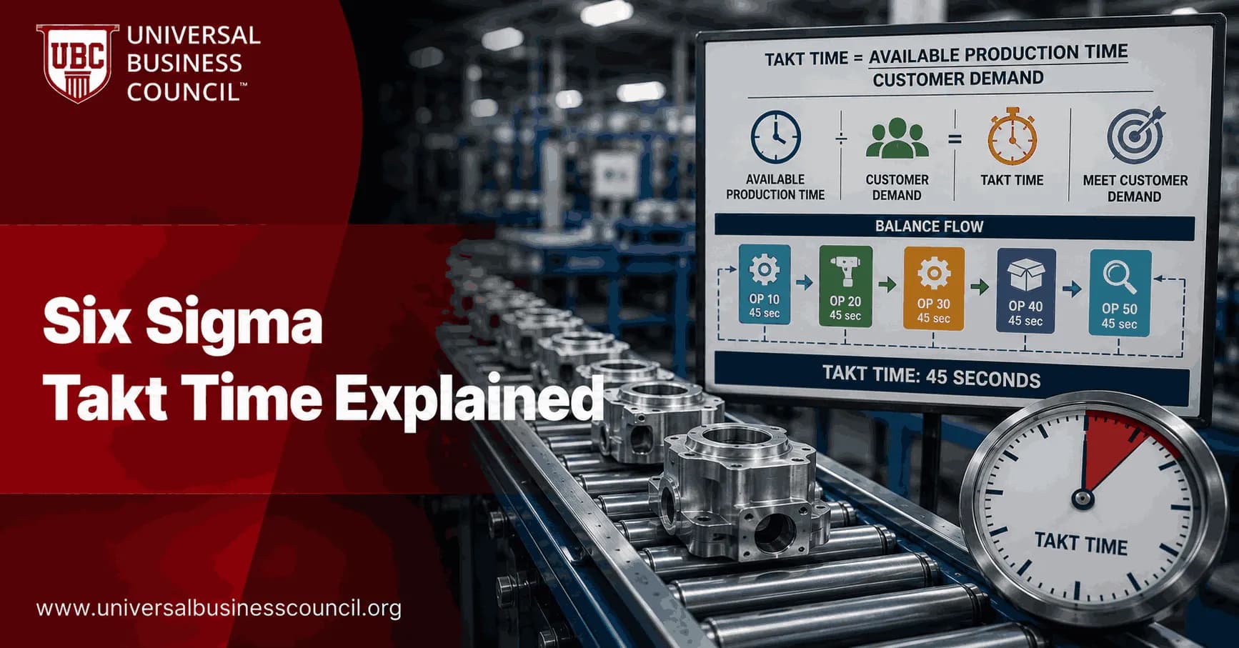 Six Sigma Takt Time Explained