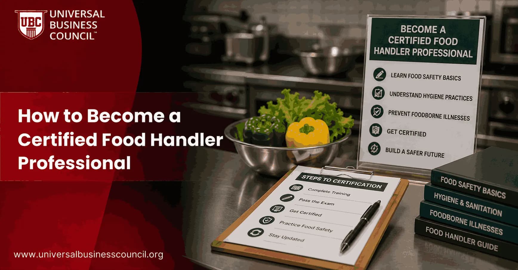 How to Become a Certified Food Handler Professional