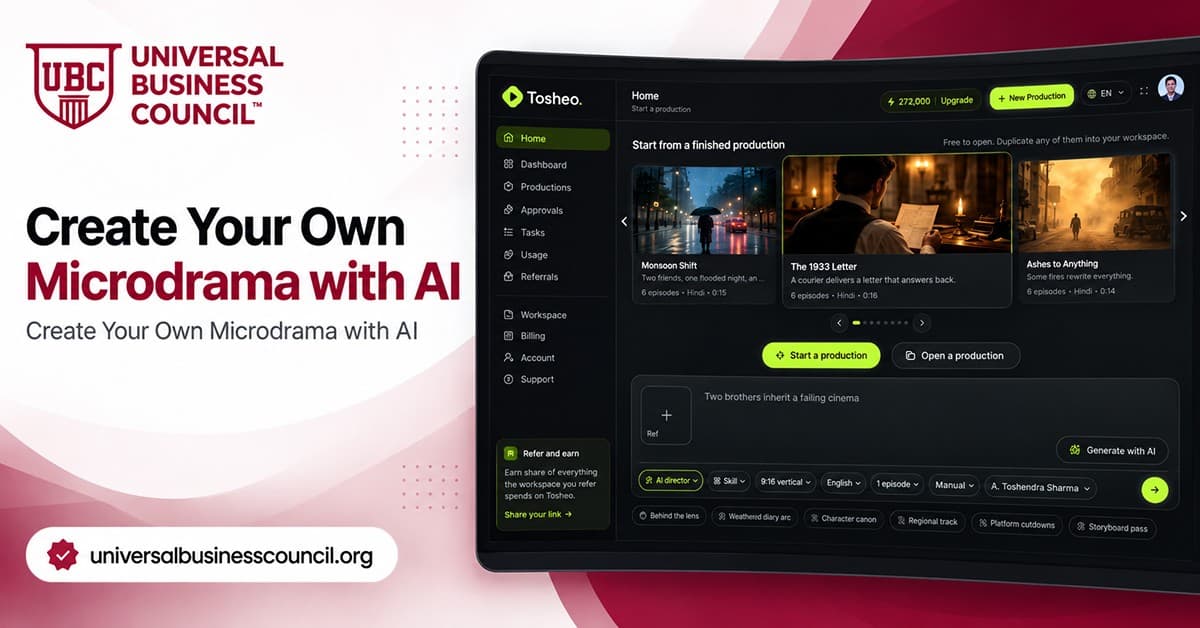 Create Your Own Microdrama with AI