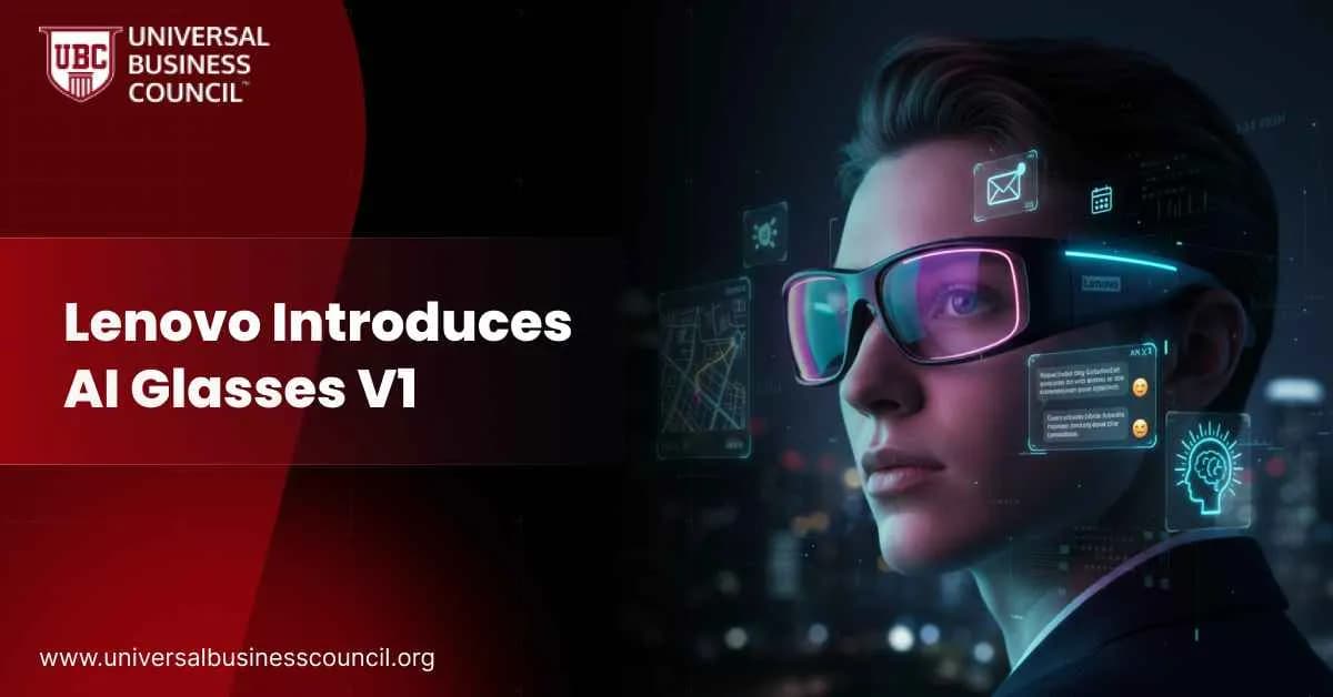 Lenovo Introduces AI Glasses V1