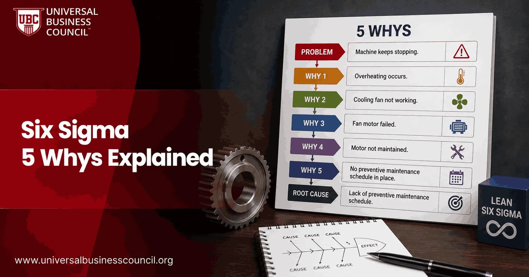 Six Sigma 5 Whys Explained