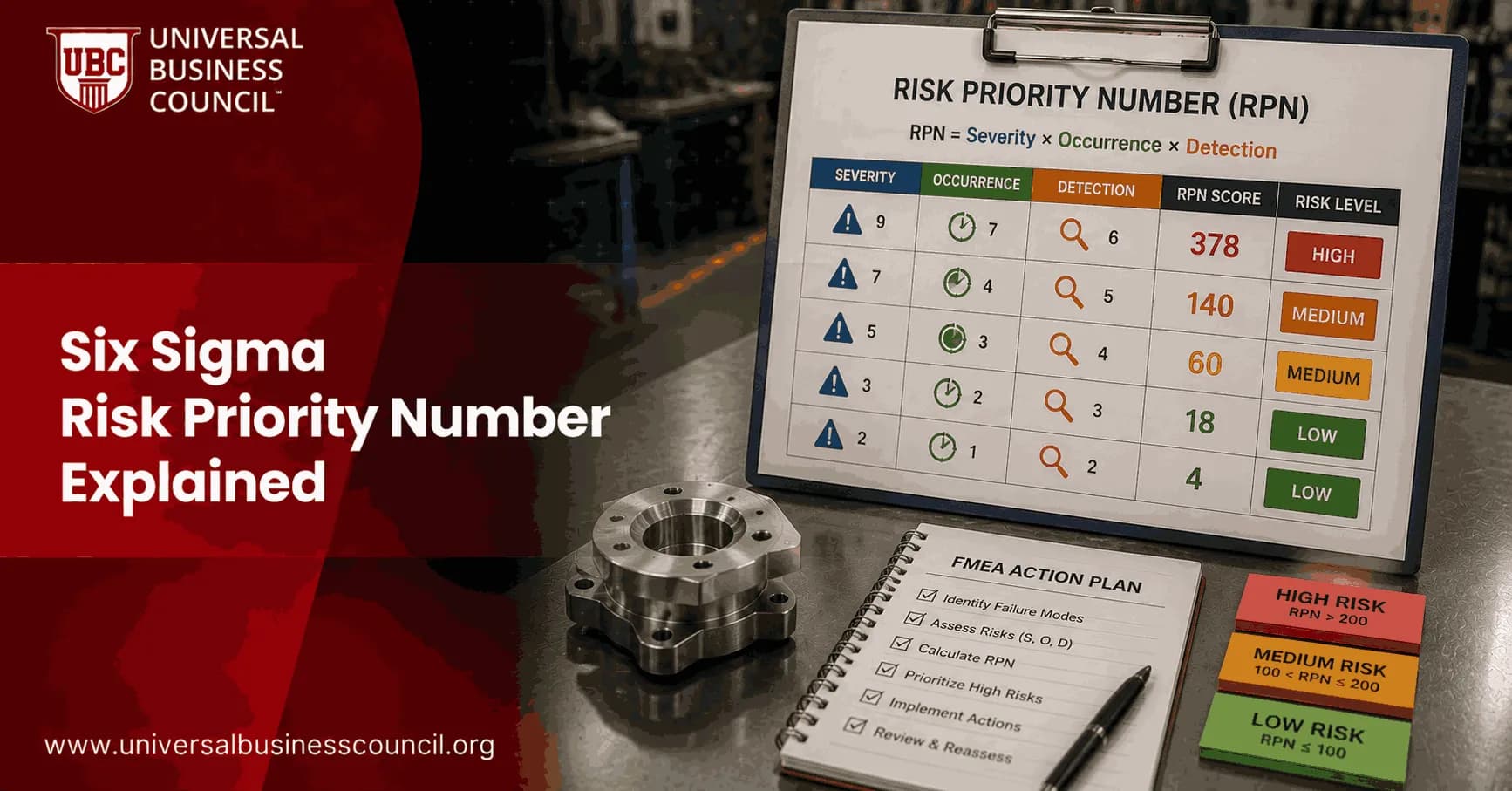 Six Sigma Risk Priority Number Explained
