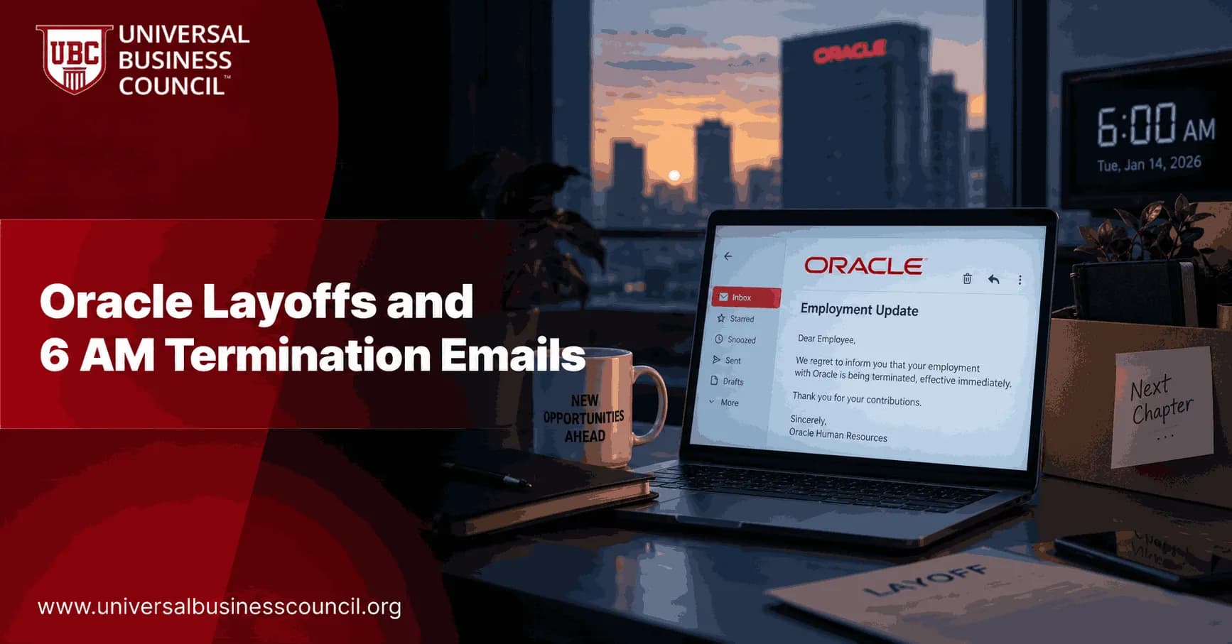 Oracle Layoffs and 6 AM Termination Emails: HR and Leadership Lessons