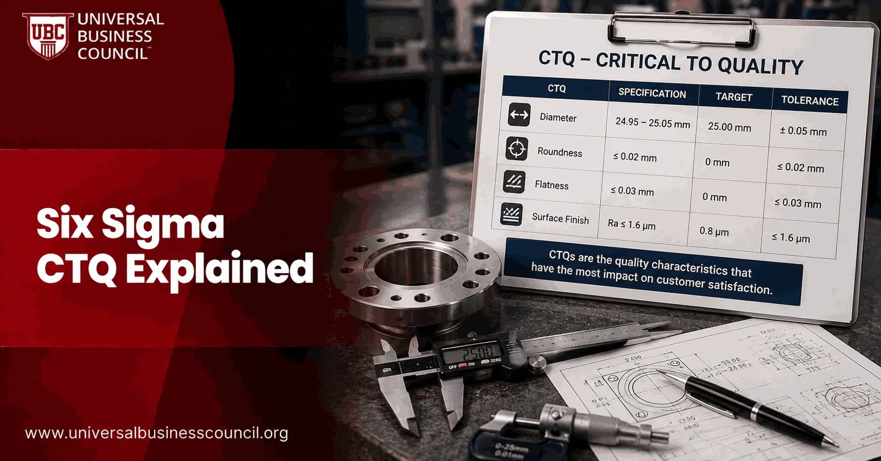 Six Sigma CTQ Explained