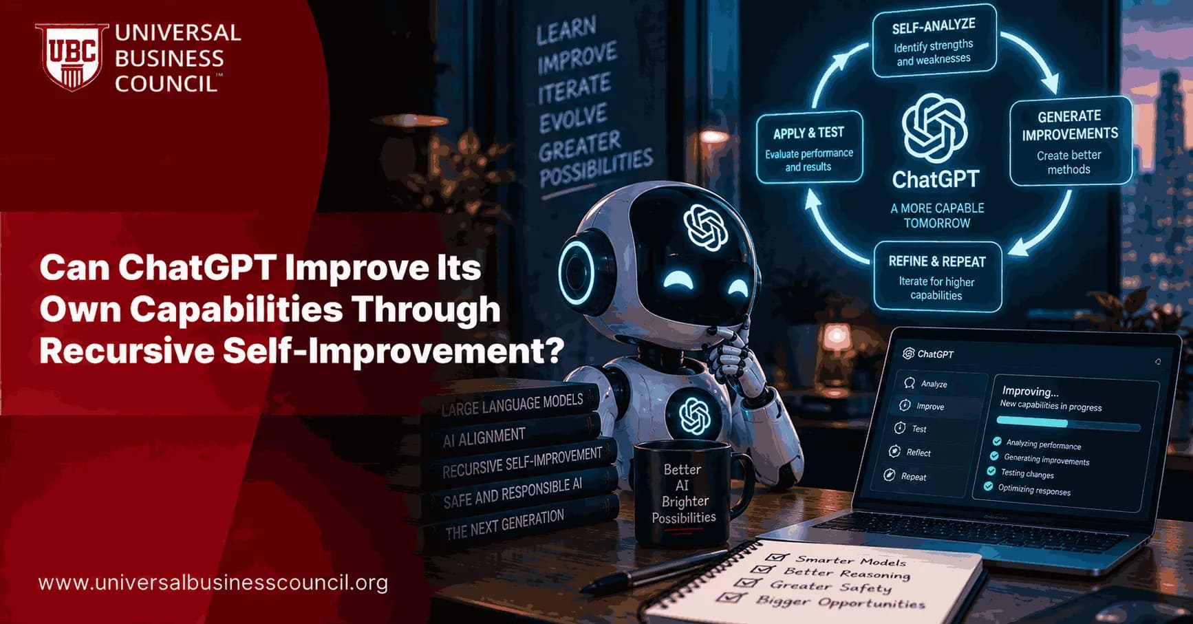 Can ChatGPT Improve Its Own Capabilities Through Recursive Self-Improvement?