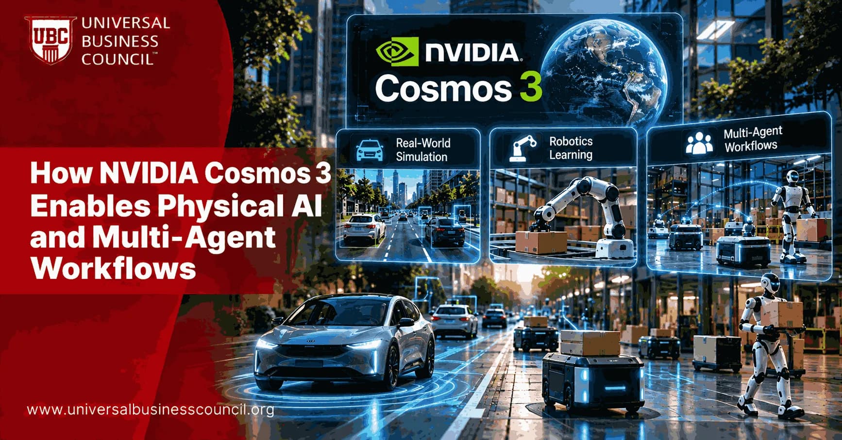 How NVIDIA Cosmos 3 Enables Physical AI and Multi-Agent Workflows