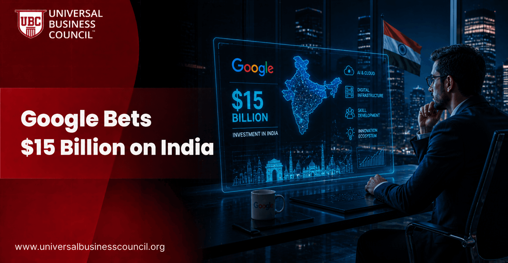 Google Bets $15 Billion on India