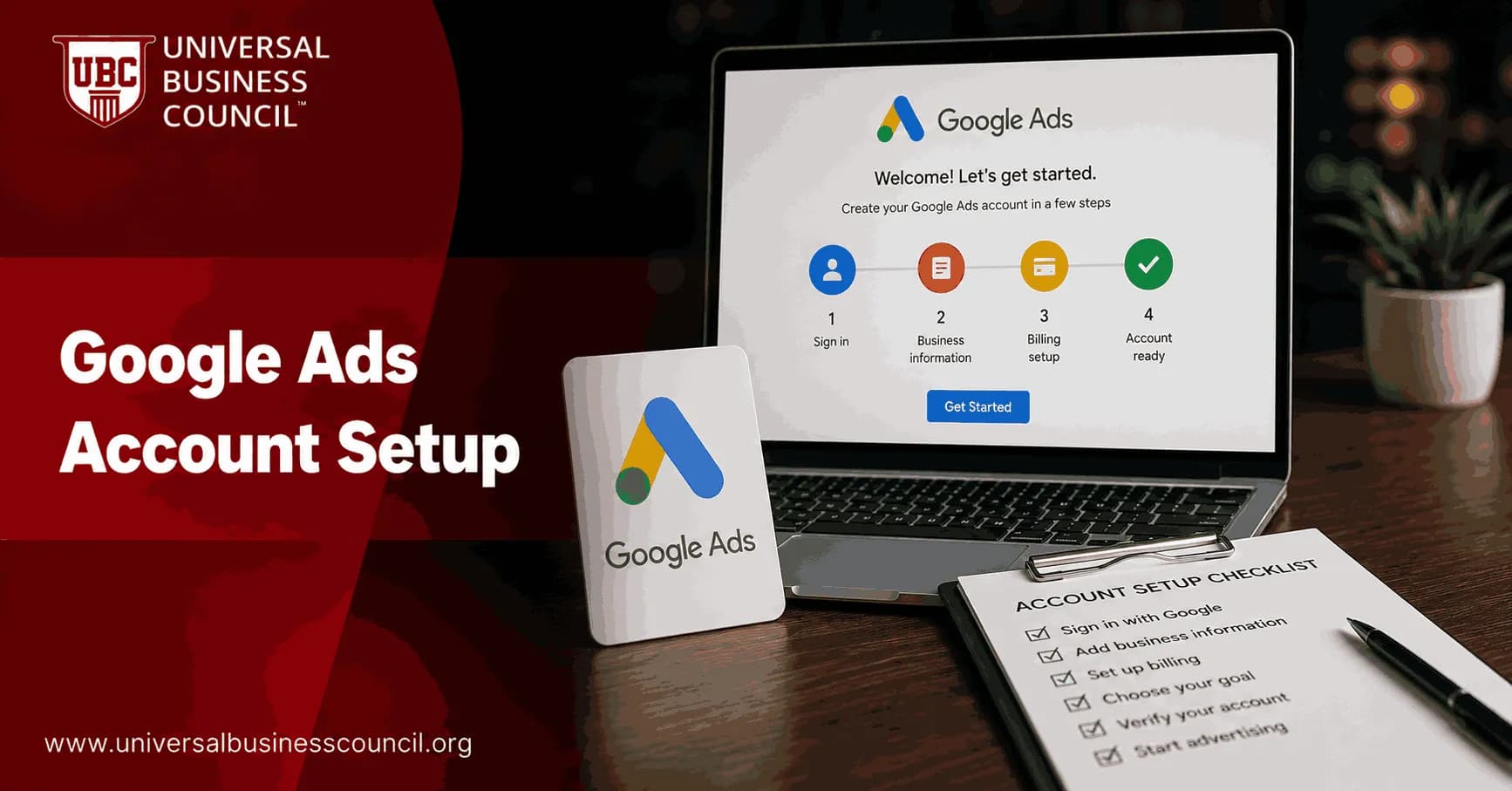 Google Ads Account Setup