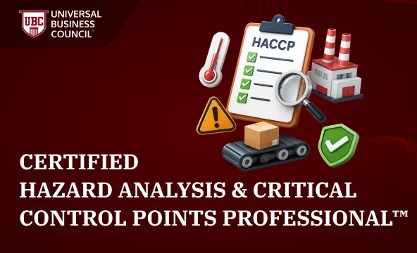 Certified Hazard Analysis and Critical Control Points (HACCP) Professional™ certification preview